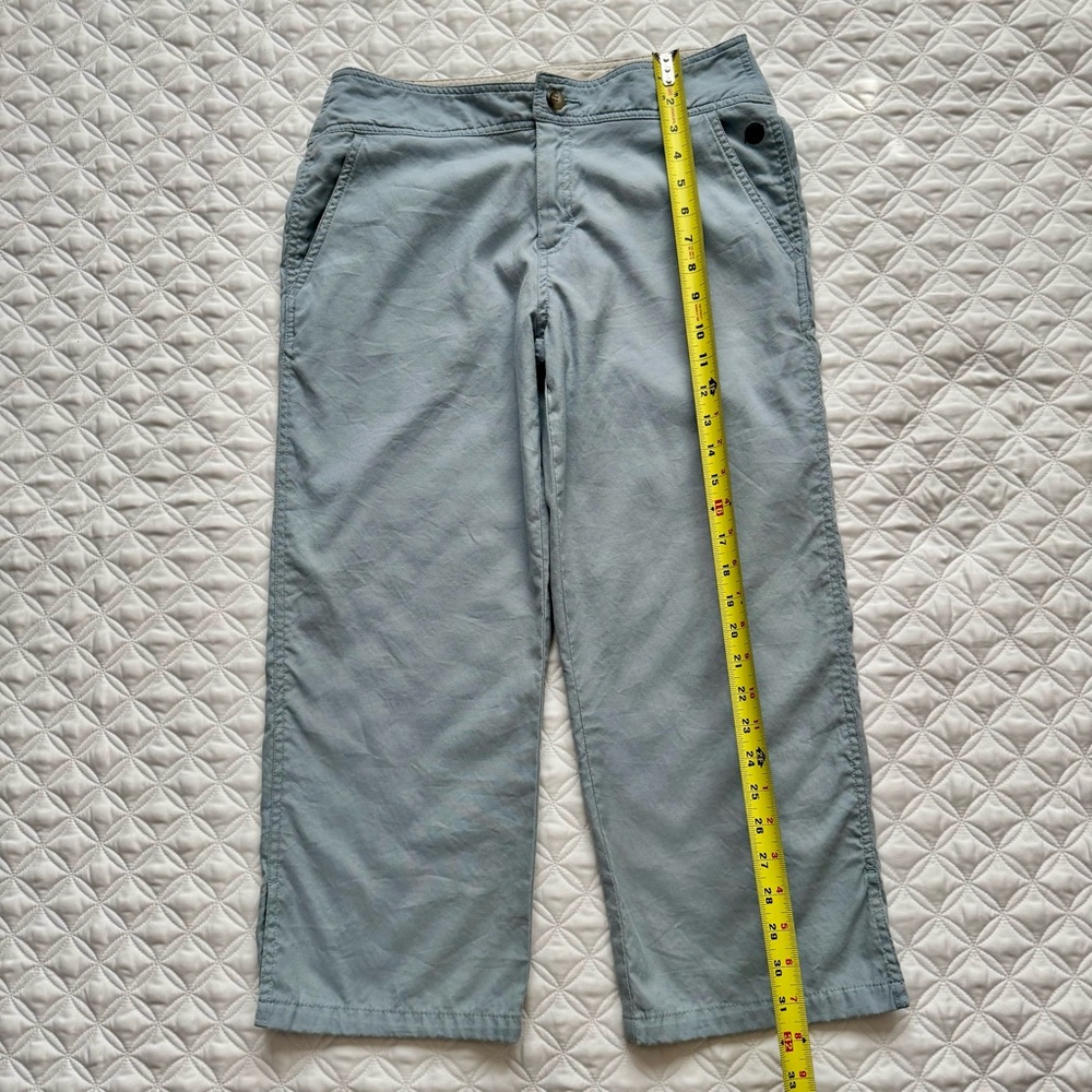 The North Face A5 Series Light Blue Capri Pants Outdoor Cropped Size 4 - Picture 5 of 14